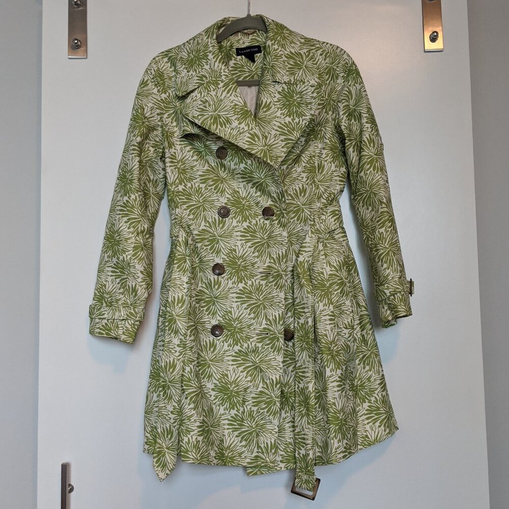 Lands' End trench coat